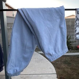 Sky Blue Sweat Pants